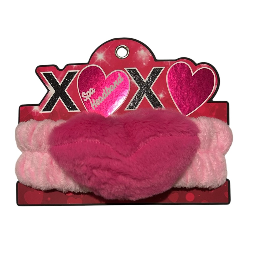 XOXO Plush Lips Spa Headband